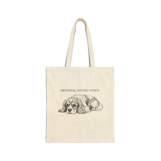 Blenheim Cavalier Support Potato Tote Bag