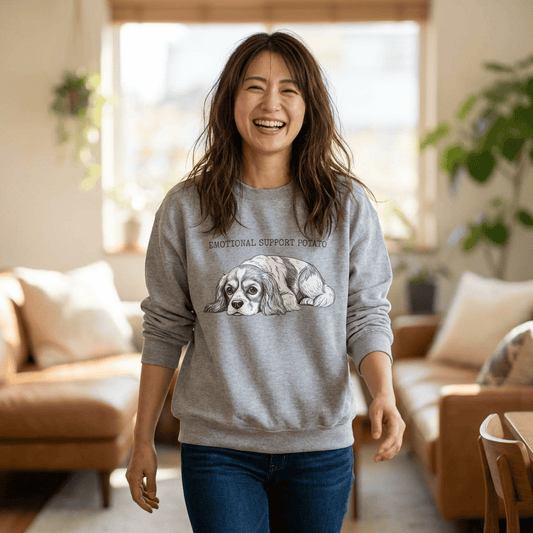 Cavalier Support Potato Unisex Sweatshirt