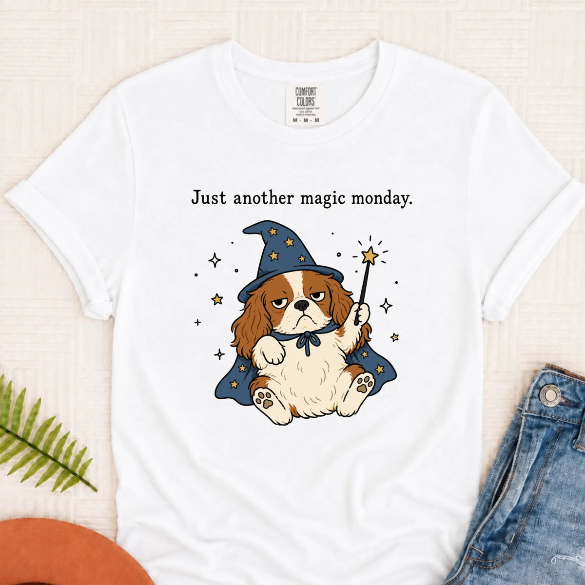 T-Shirt White / S Cavalier Anti Job Magic Monday Unisex TShirt