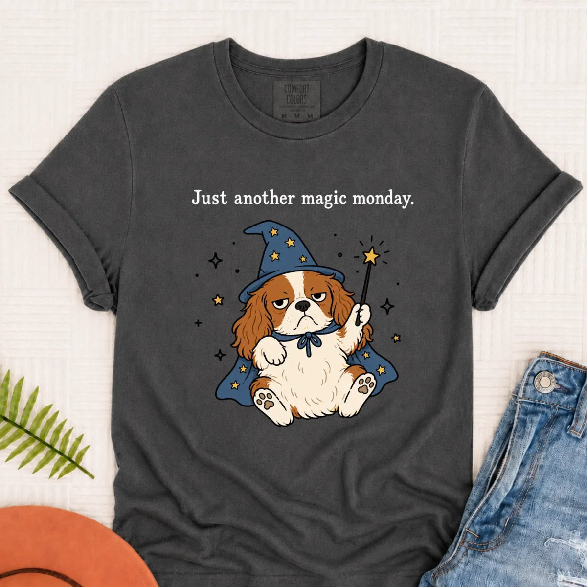 T-Shirt Pepper / S Cavalier Anti Job Magic Monday Unisex TShirt