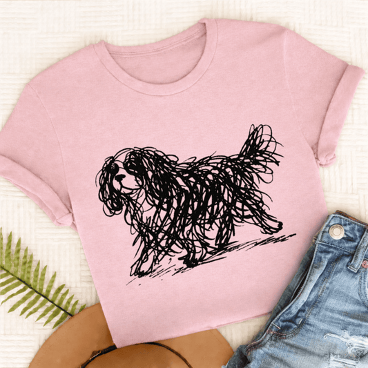 Cavalier Artist Line Art Unisex Unisex TShirt Blossom