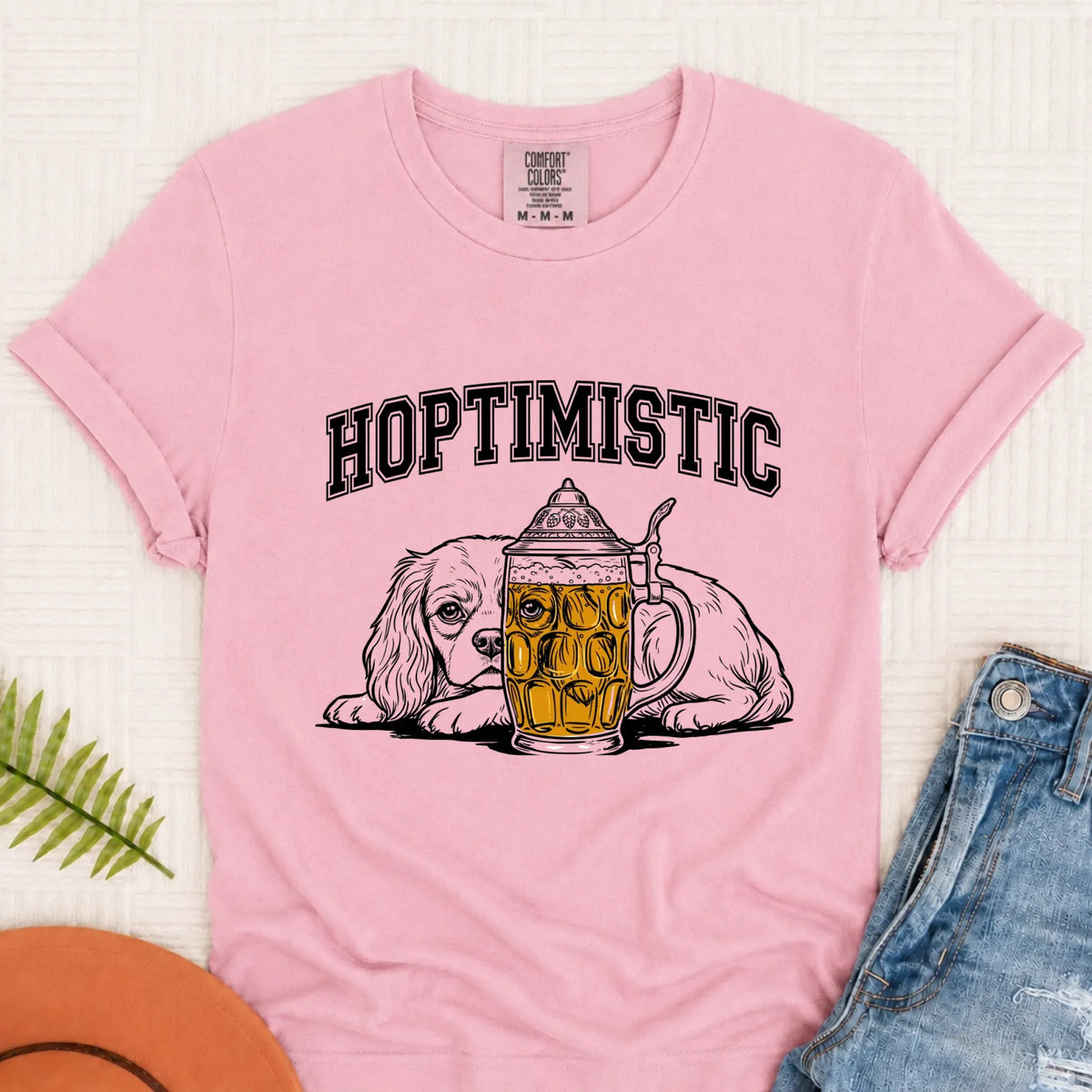 Customizer Monster Light 1717 / Blossom / S Cavalier Beer Lover Day Drinking Unisex TShirt