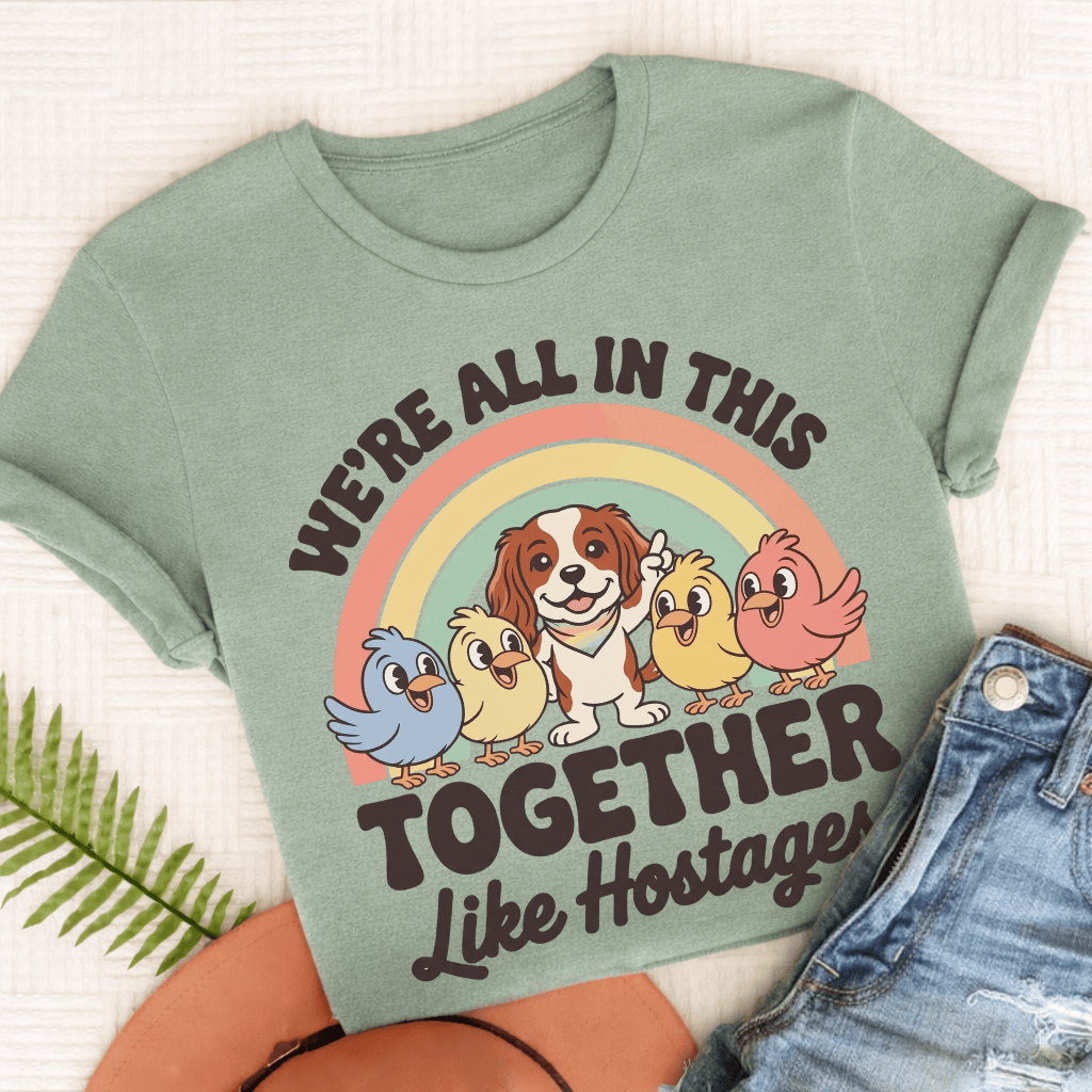 Cavalier Better Hostage Situation Unisex TShirt Comfort Colors Bay