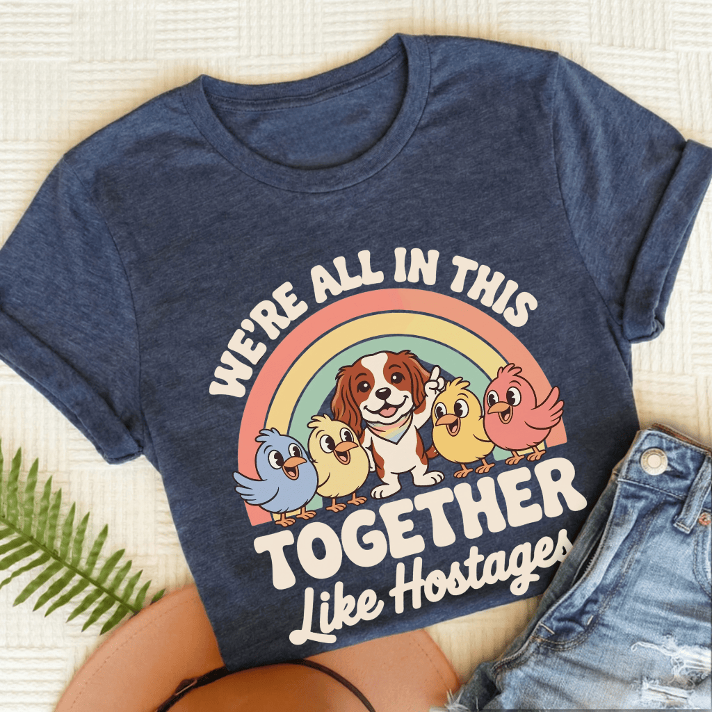 Cavalier Better Hostage Situation Unisex TShirt Heather Navy