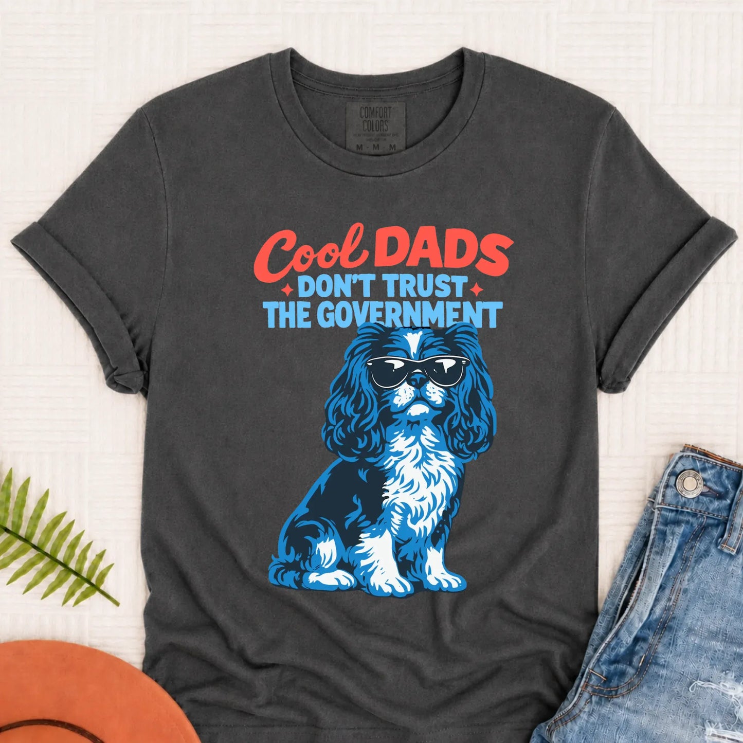 Cavalier Cool Dads Government Unisex TShirt Pepper