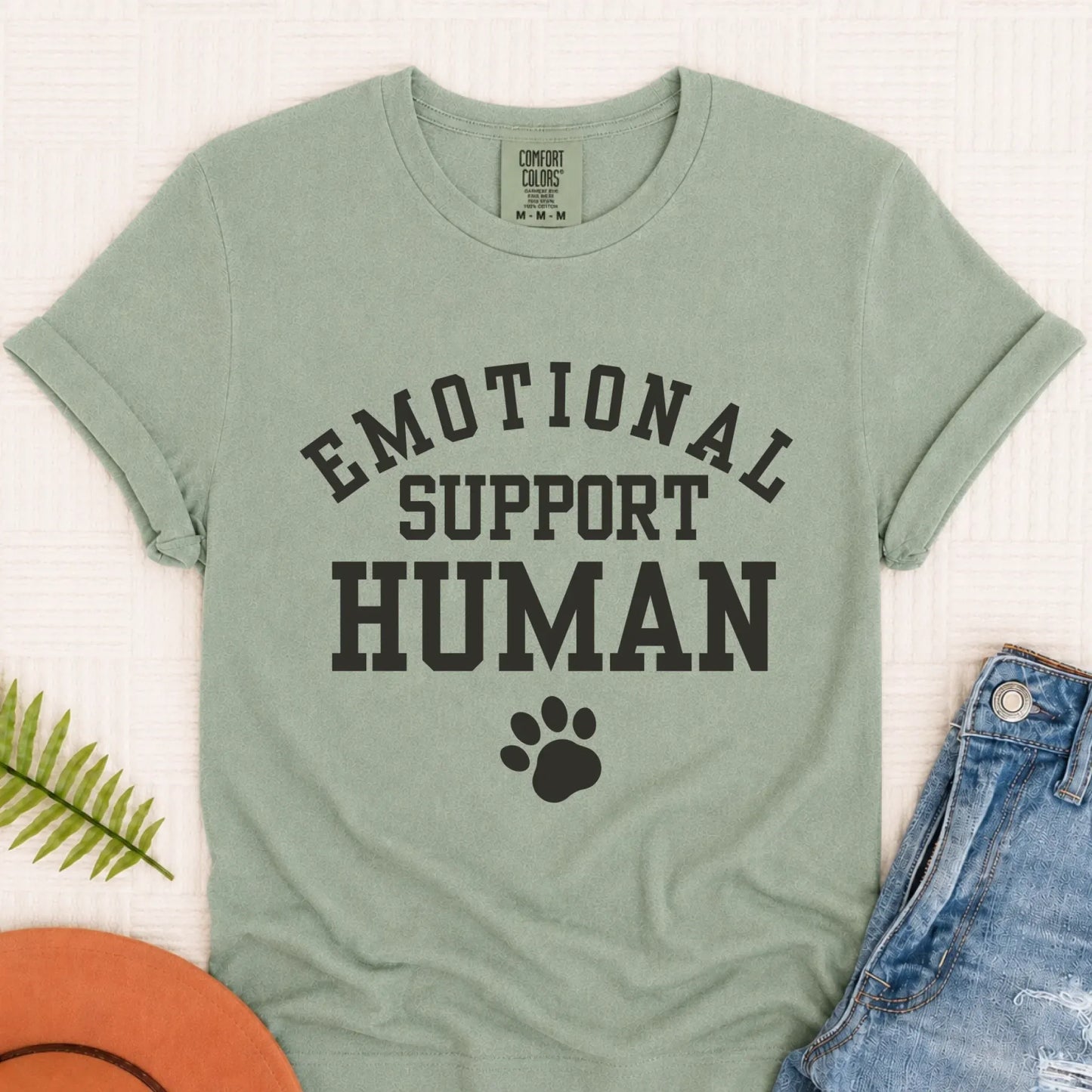 T-Shirt Bay / S Cavalier Emotional Support Human Unisex TShirt