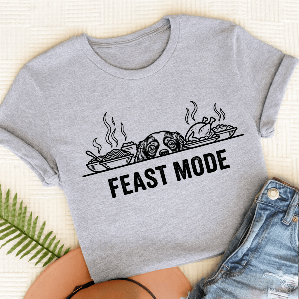 Cavalier Feast Mode Unisex TShirt Sport Grey
