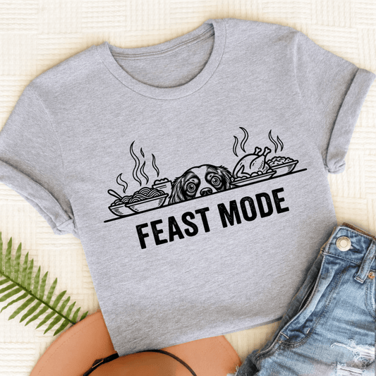 Cavalier Feast Mode Unisex TShirt Sport Grey