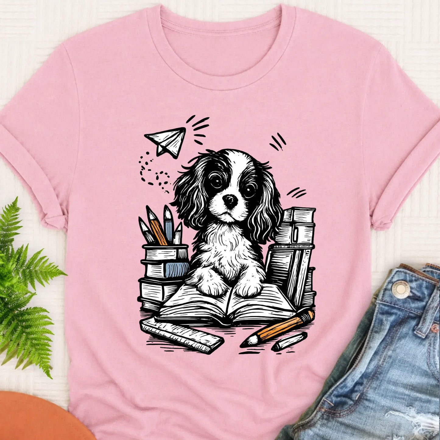 T-Shirt Blossom / S Cavalier First Day of School Unisex TShirt