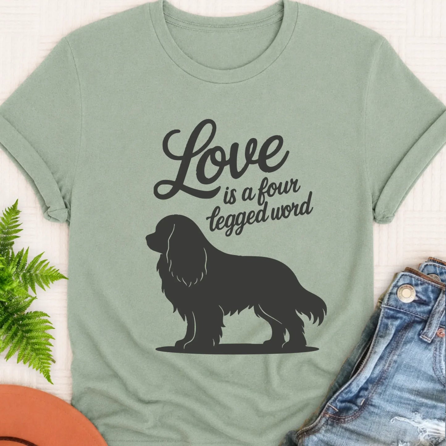 T-Shirt Bay / S Cavalier Four Legged Word Unisex TShirt