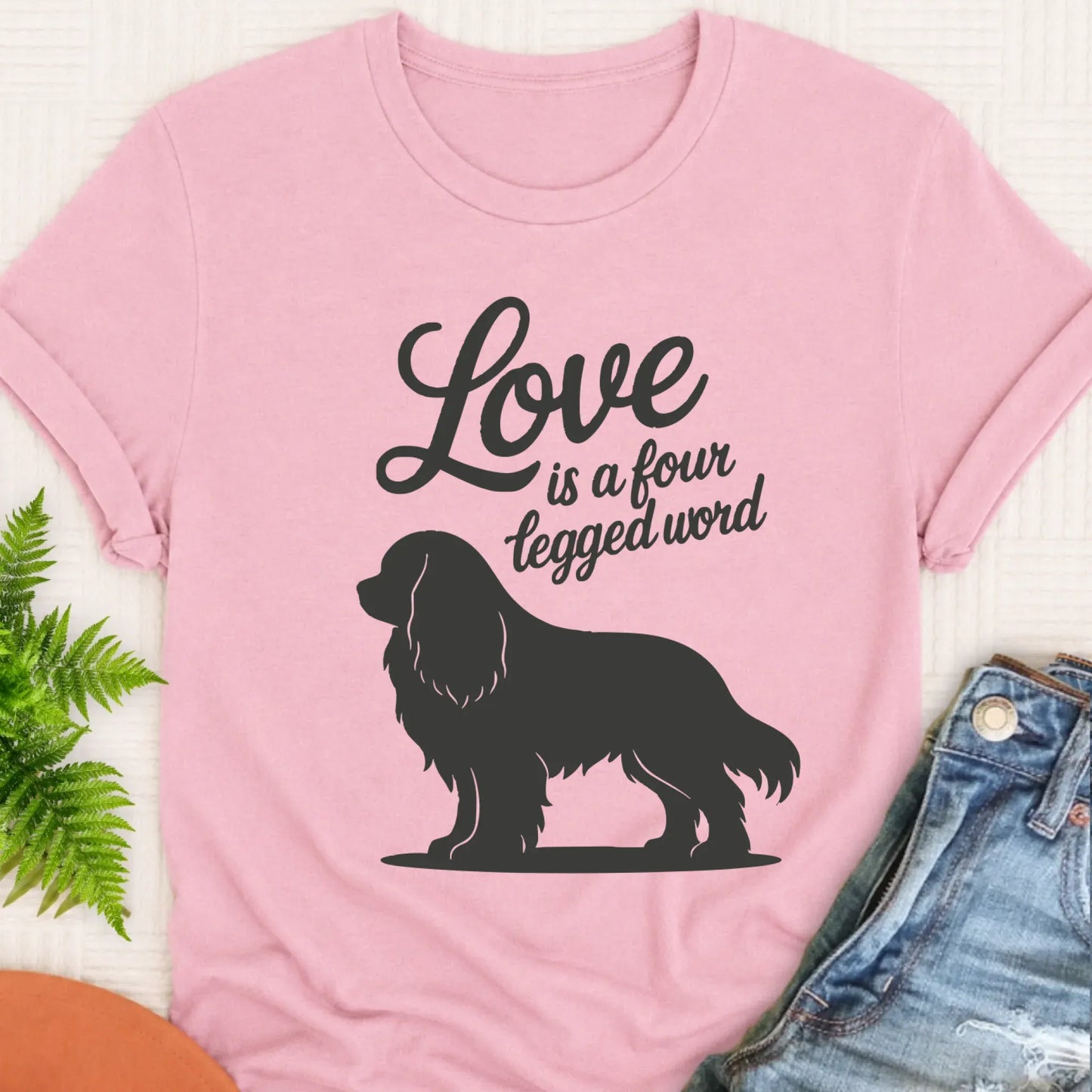 T-Shirt Blossom / S Cavalier Four Legged Word Unisex TShirt