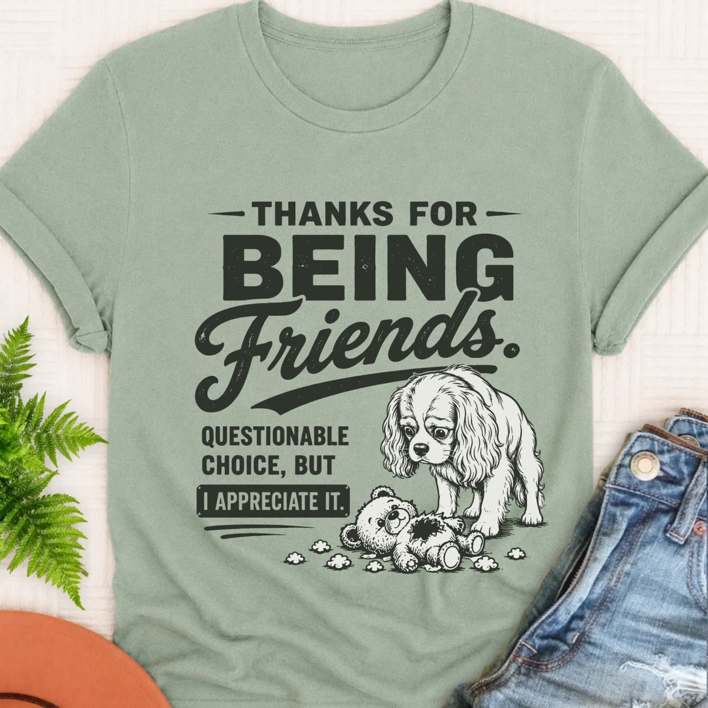T-Shirt Bay / S Cavalier Funny Friends Gift Unisex TShirt