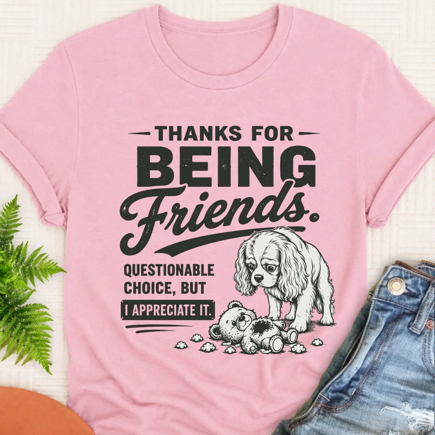 T-Shirt Blossom / S Cavalier Funny Friends Gift Unisex TShirt