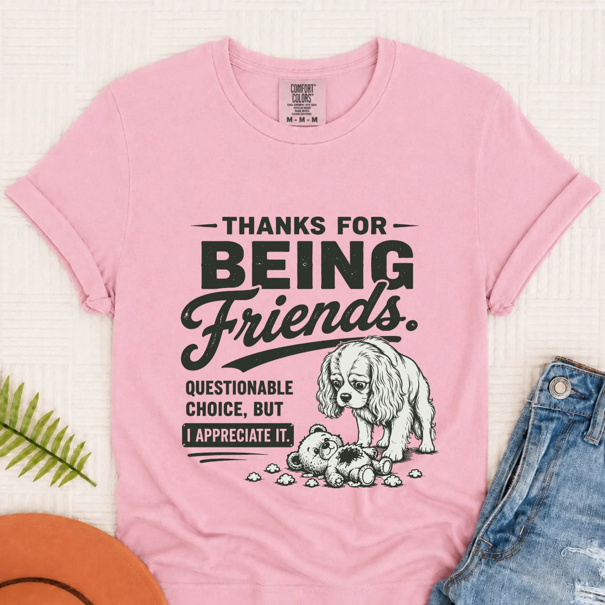 Cavalier Funny Friends Gift Unisex TShirt Blossom