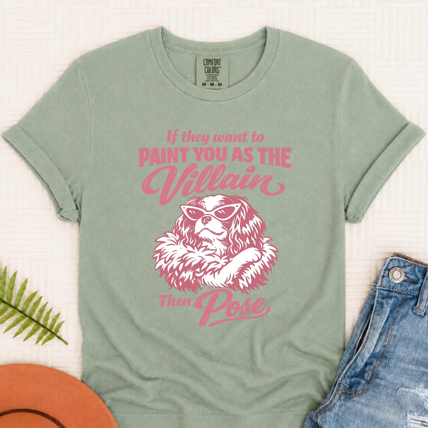 Cavalier Funny Villain Unisex TShirt Bay