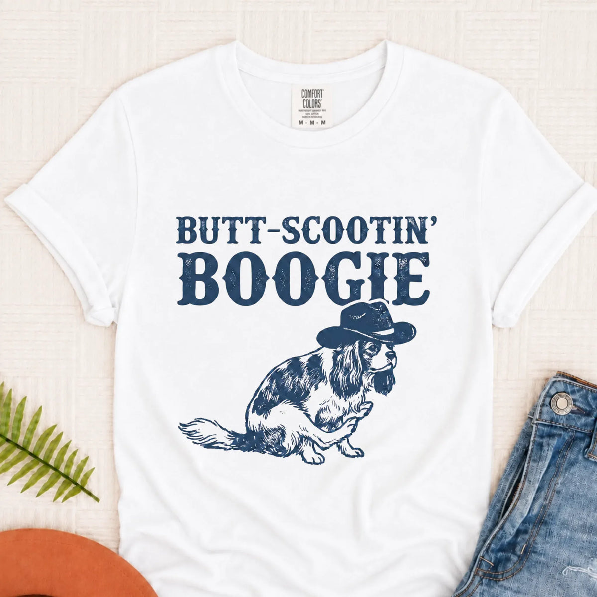 Cavalier Funny Western Song Unisex TShirt White