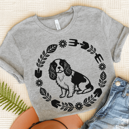 Cavalier Gardening Gardener Unisex Tshirt Athletic Heather
