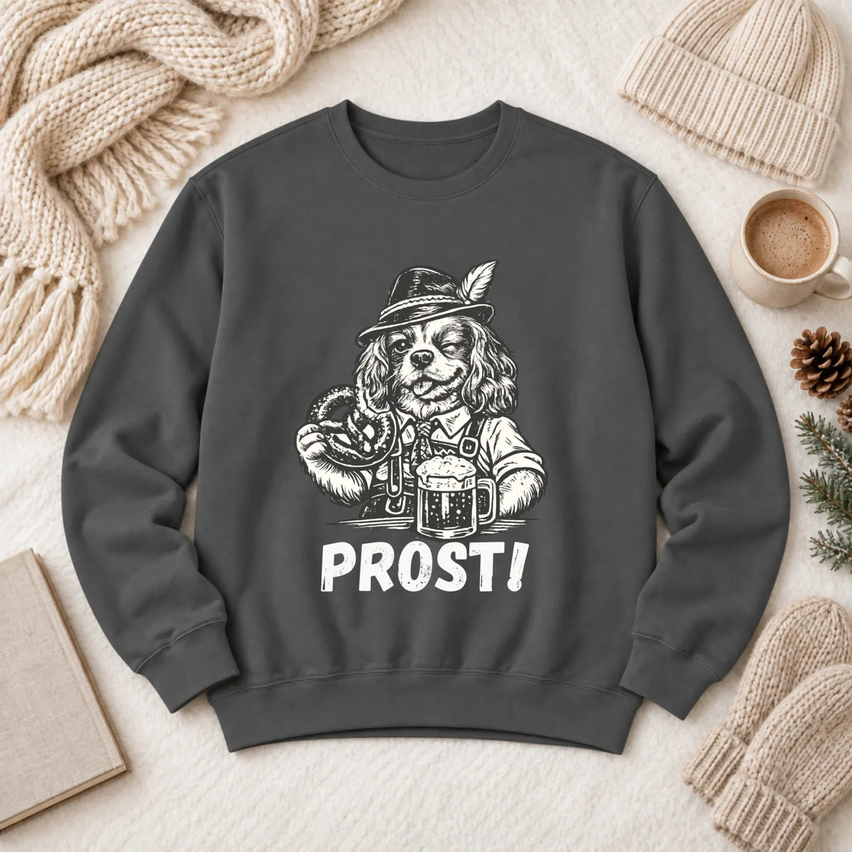 Cavalier Germany Oktoberfest Unisex Sweatshirt Pepper