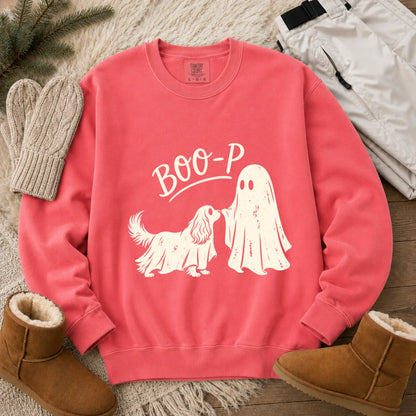 Sweatshirt Watermelon / S Cavalier Halloween Boop Ghost Dog Unisex Sweatshirt