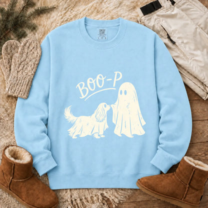 Sweatshirt Cavalier Halloween Boop Ghost Dog Unisex Sweatshirt