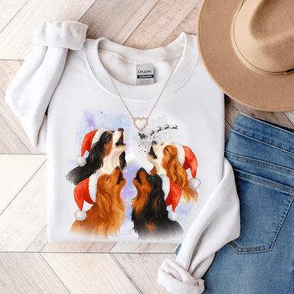 Cavalier Howliday Sweatshirt White