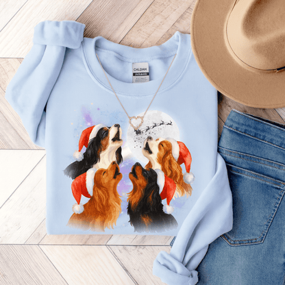 Cavalier Howliday Sweatshirt Light Blue