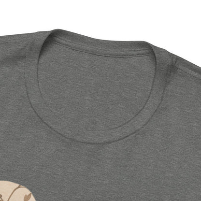 Printify T-Shirt Cavalier King Charles Floral Silhouette TShirt