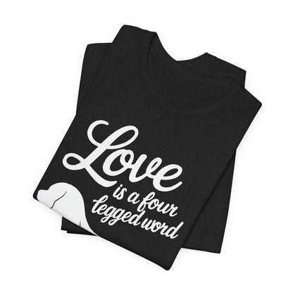 Printify T-Shirt Cavalier King Charles Four Legged Word TShirt