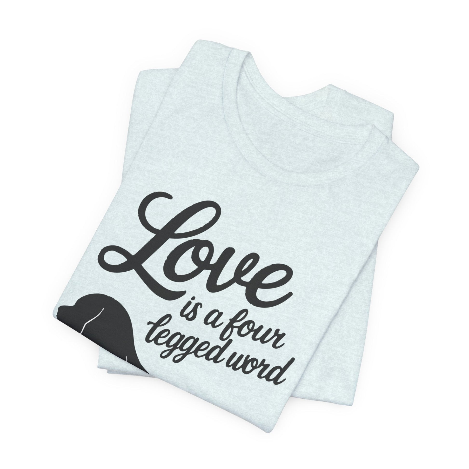 Printify T-Shirt Cavalier King Charles Four Legged Word TShirt