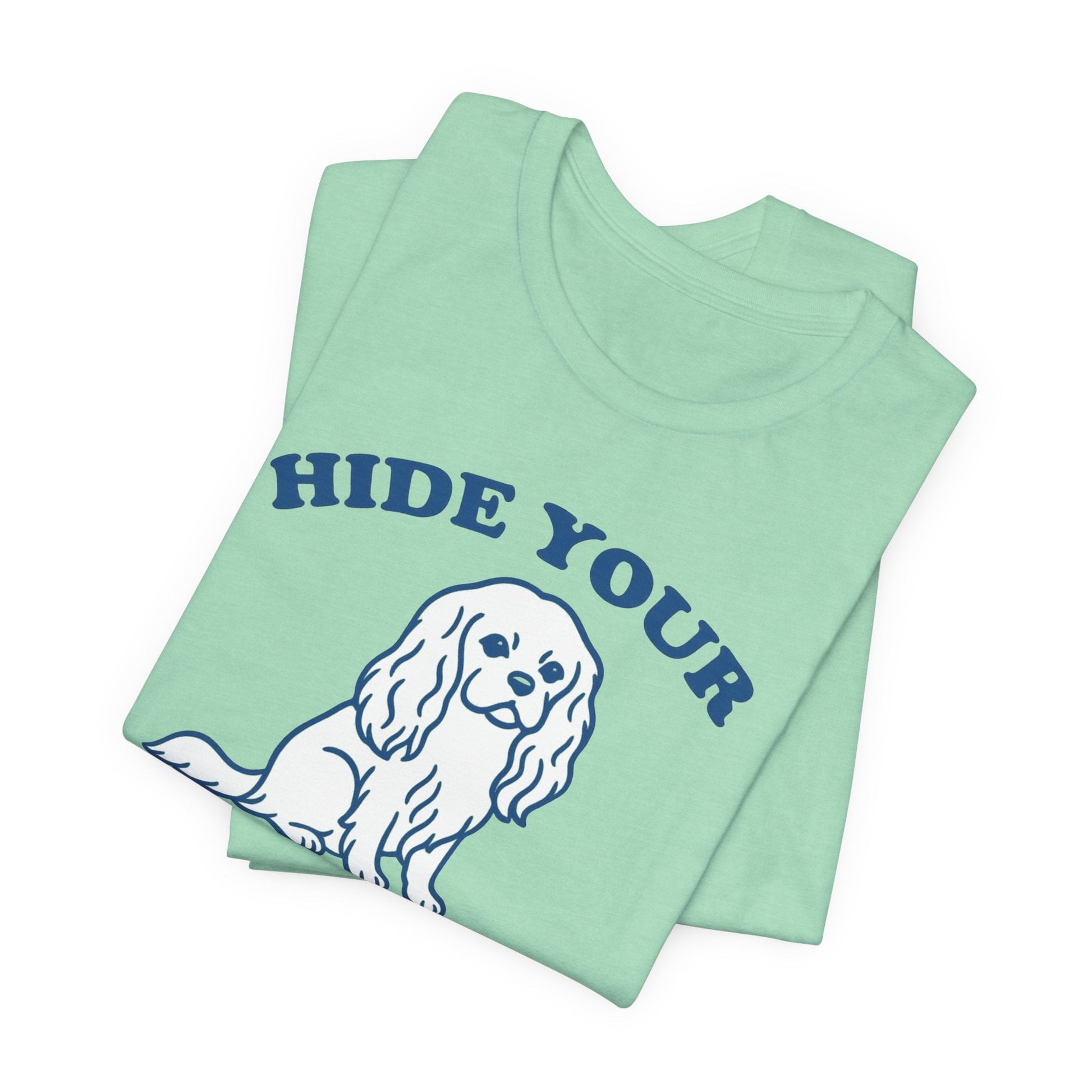 Printify T-Shirt Cavalier King Charles Fries TShirt