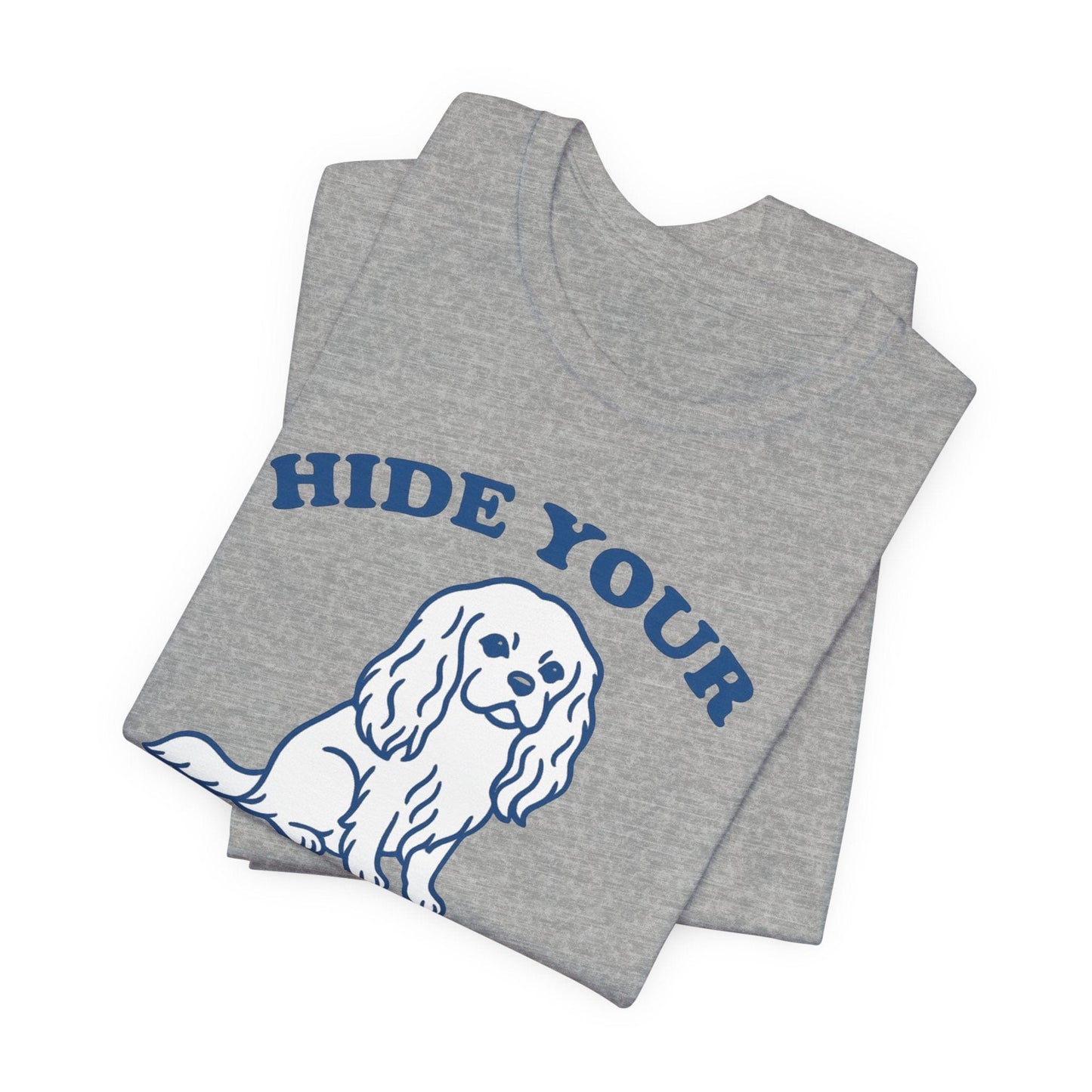 Printify T-Shirt Cavalier King Charles Fries TShirt