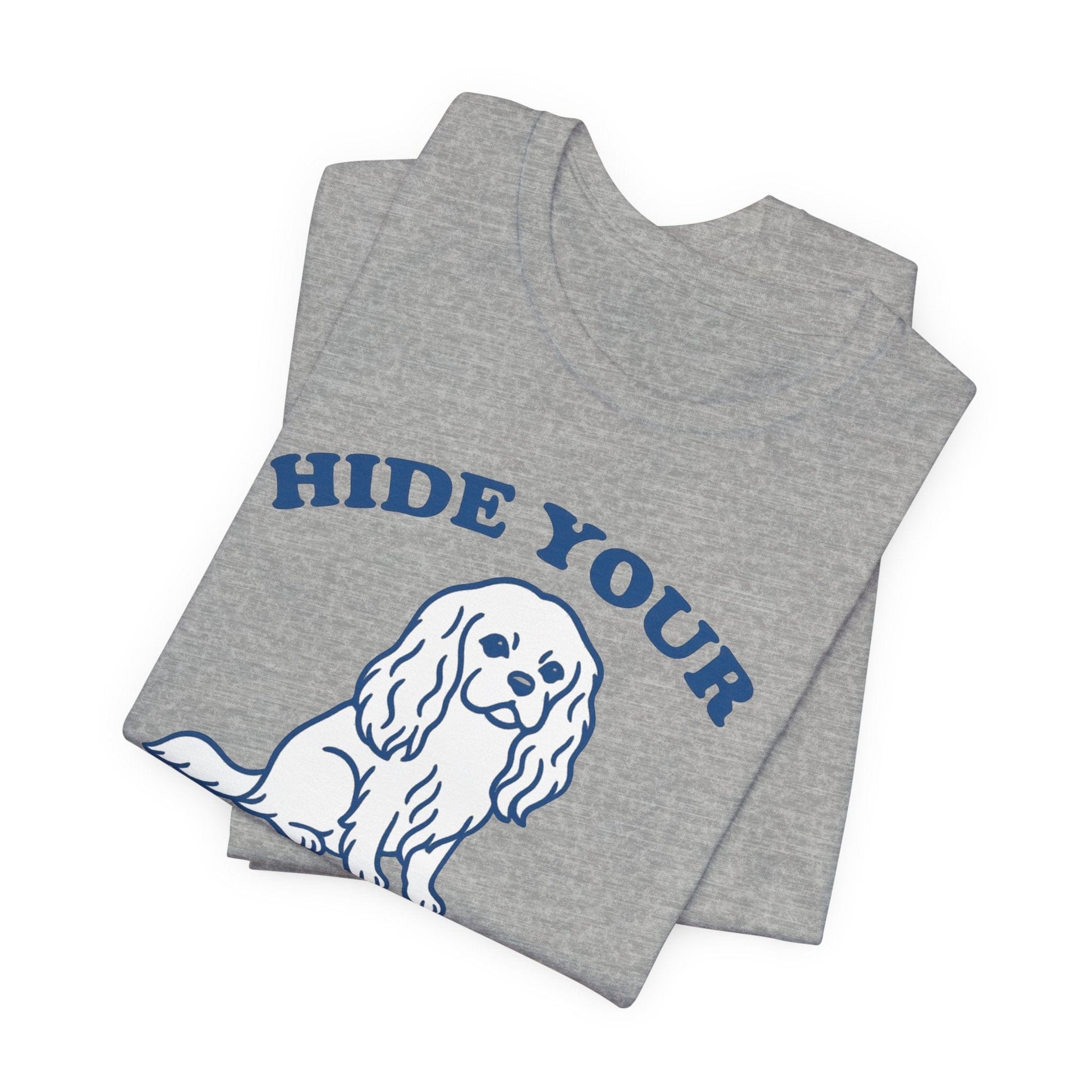 Printify T-Shirt Cavalier King Charles Fries TShirt