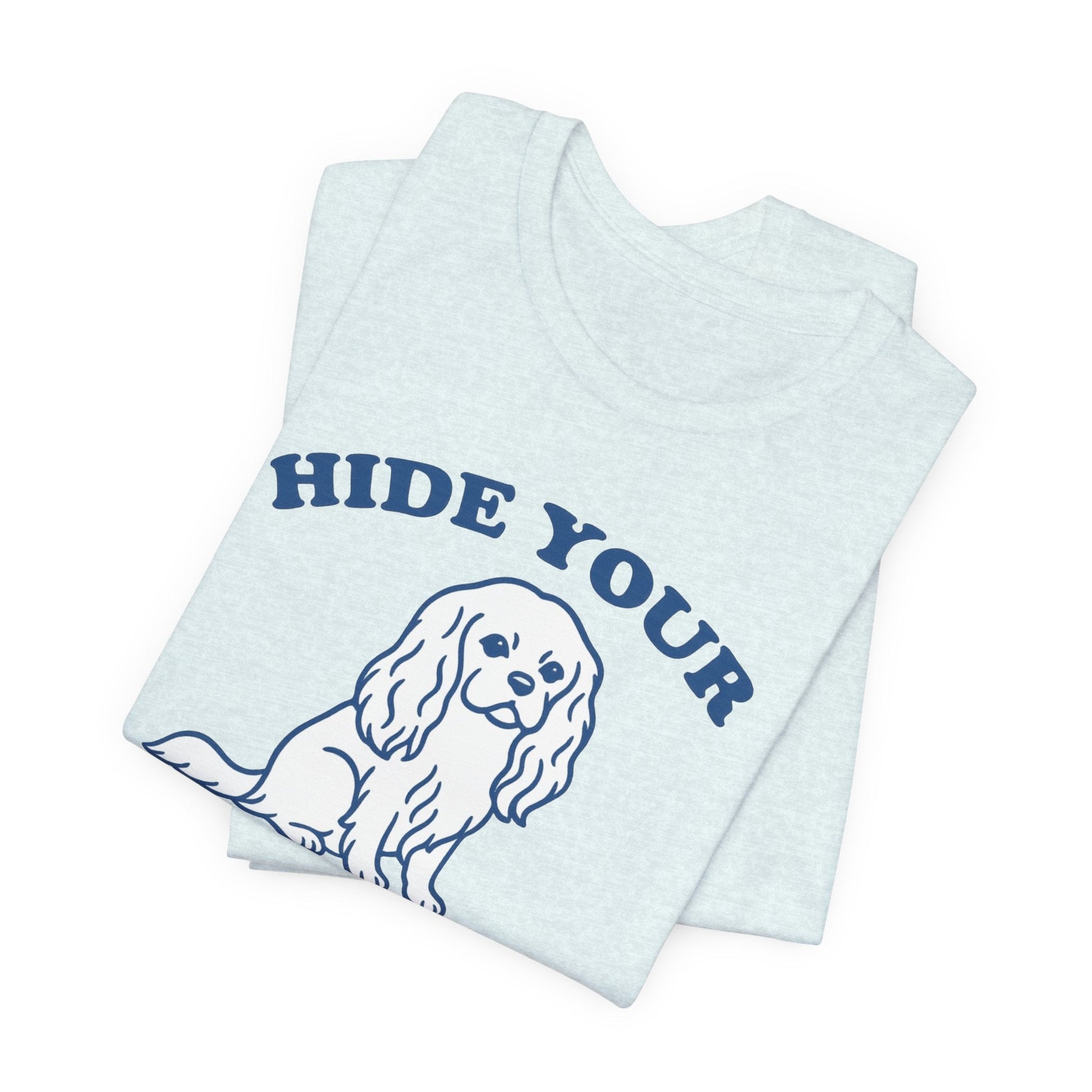 Printify T-Shirt Cavalier King Charles Fries TShirt