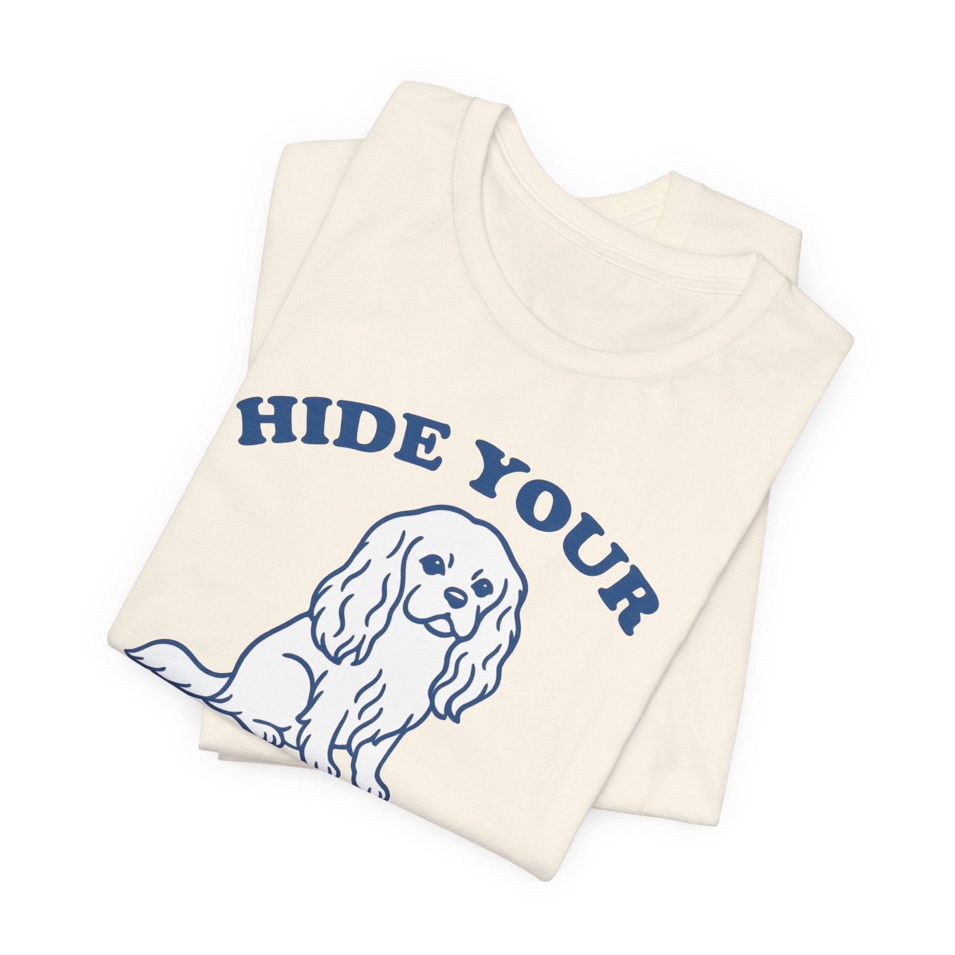 Printify T-Shirt Cavalier King Charles Fries TShirt