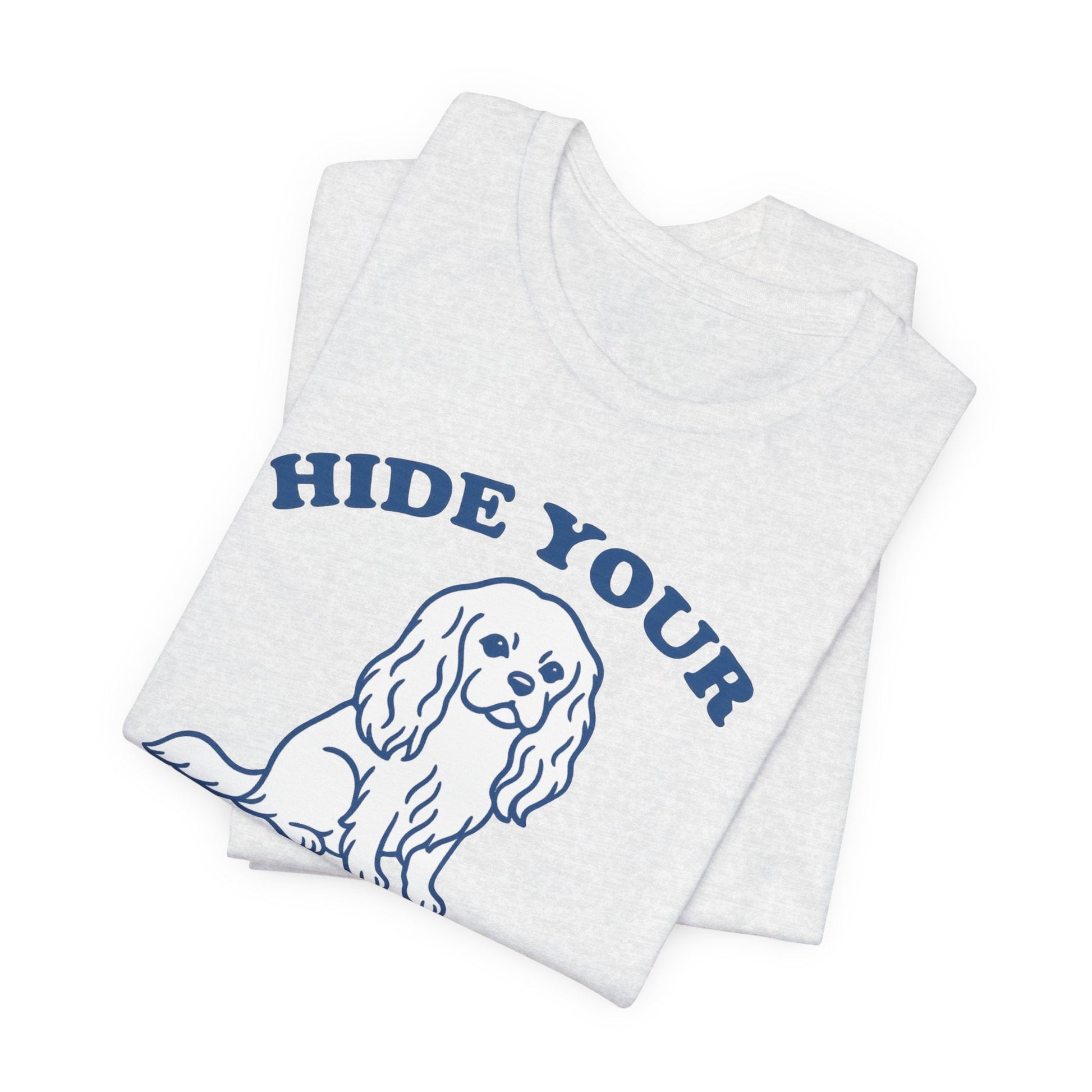 Printify T-Shirt Cavalier King Charles Fries TShirt