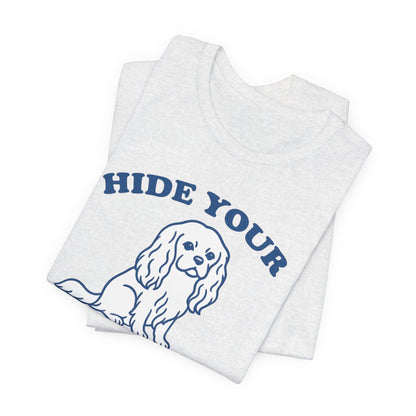 Printify T-Shirt Cavalier King Charles Fries TShirt