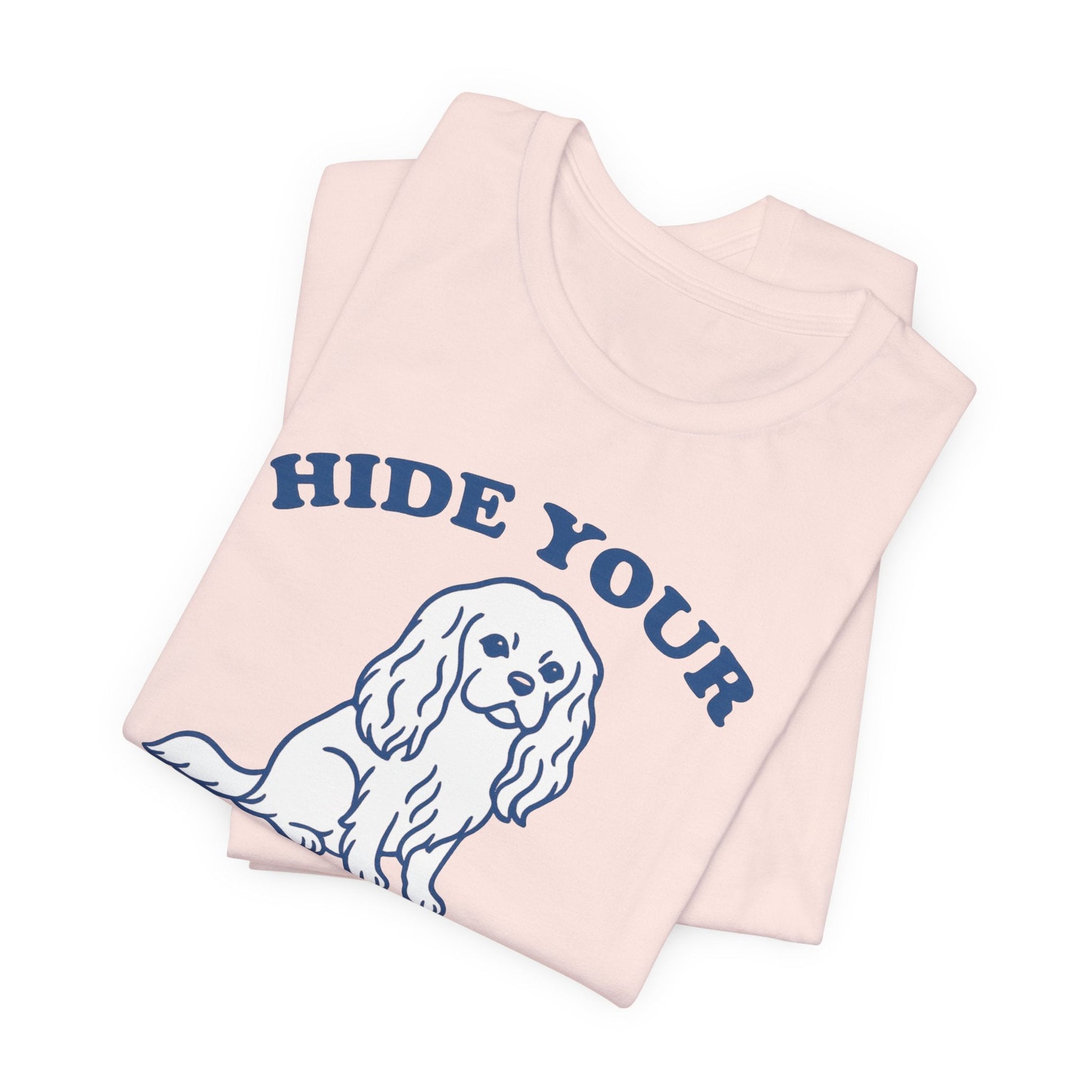 Printify T-Shirt Cavalier King Charles Fries TShirt
