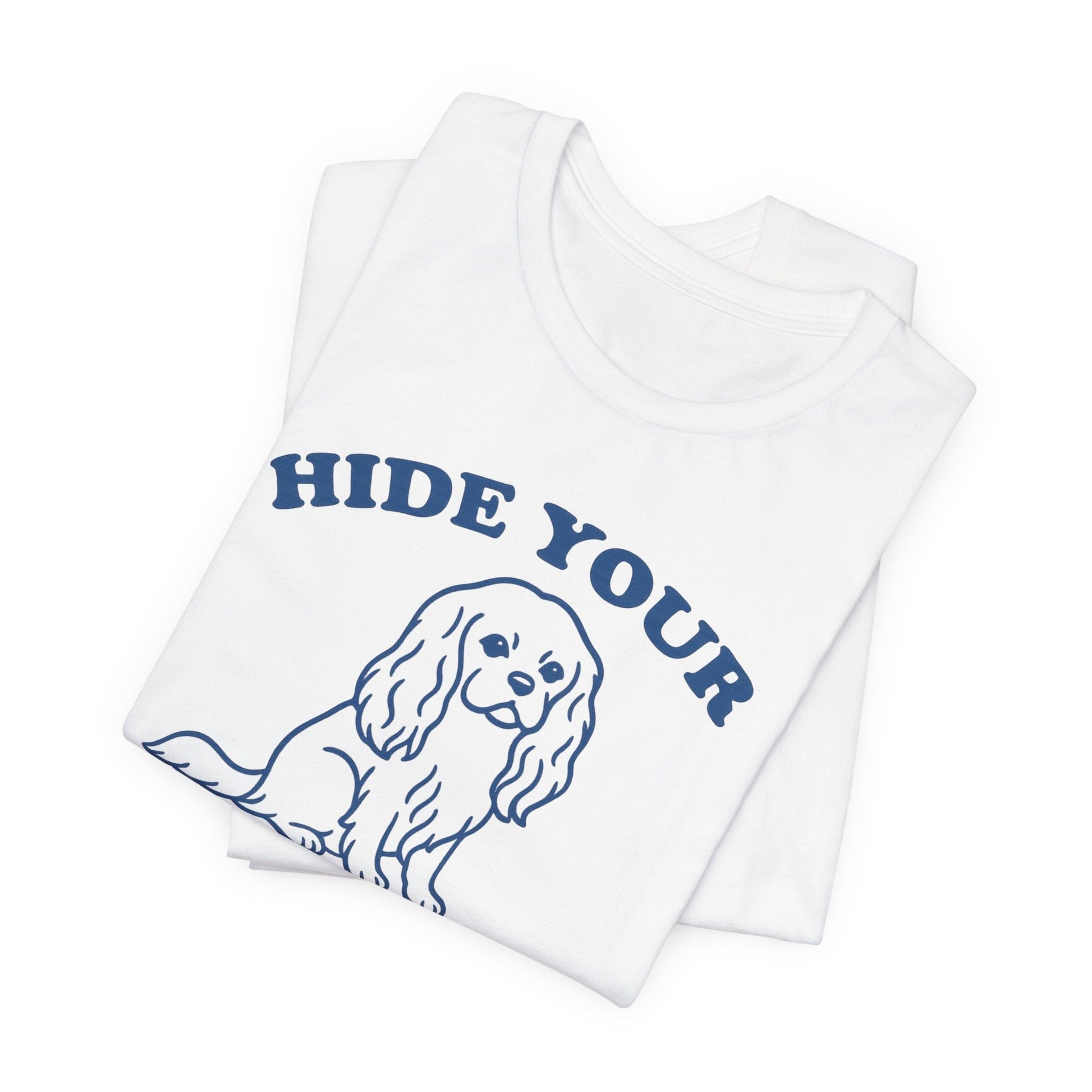 Printify T-Shirt Cavalier King Charles Fries TShirt