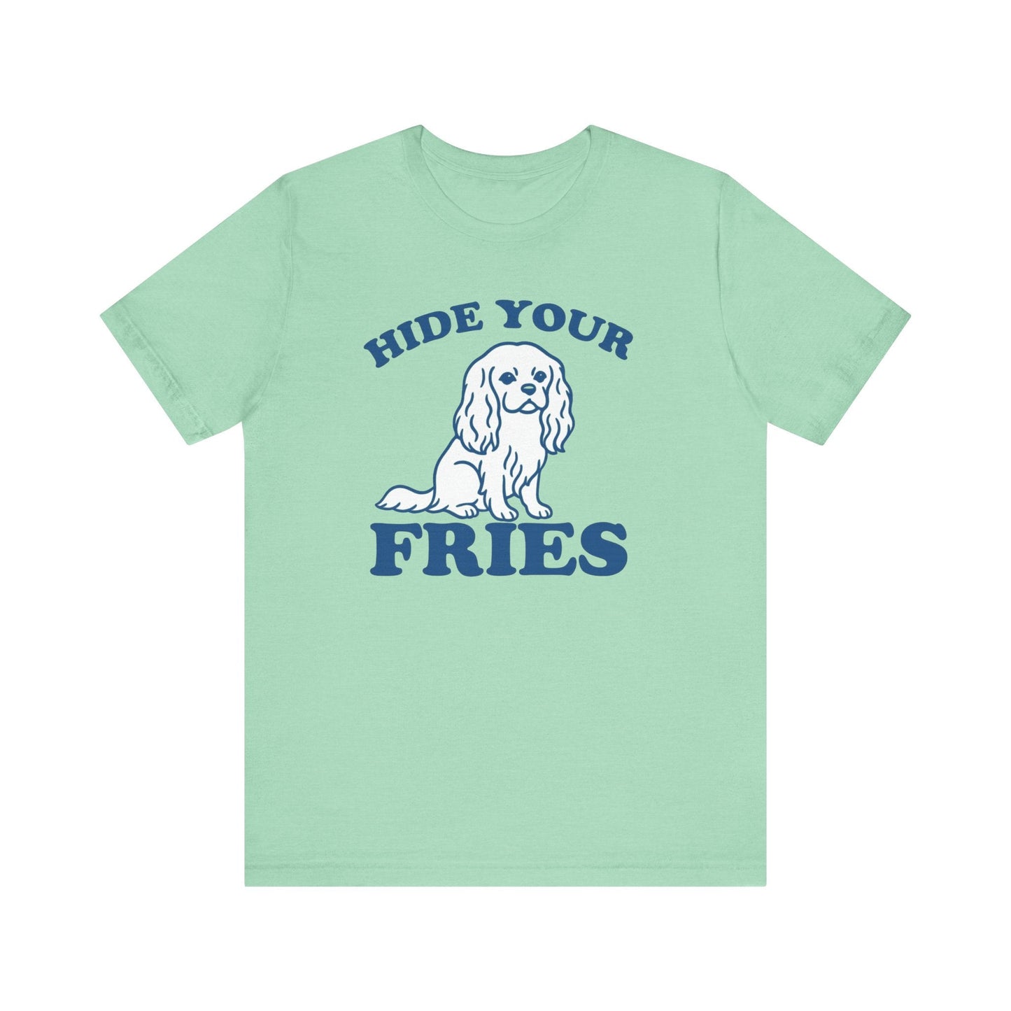 Printify T-Shirt Cavalier King Charles Fries TShirt