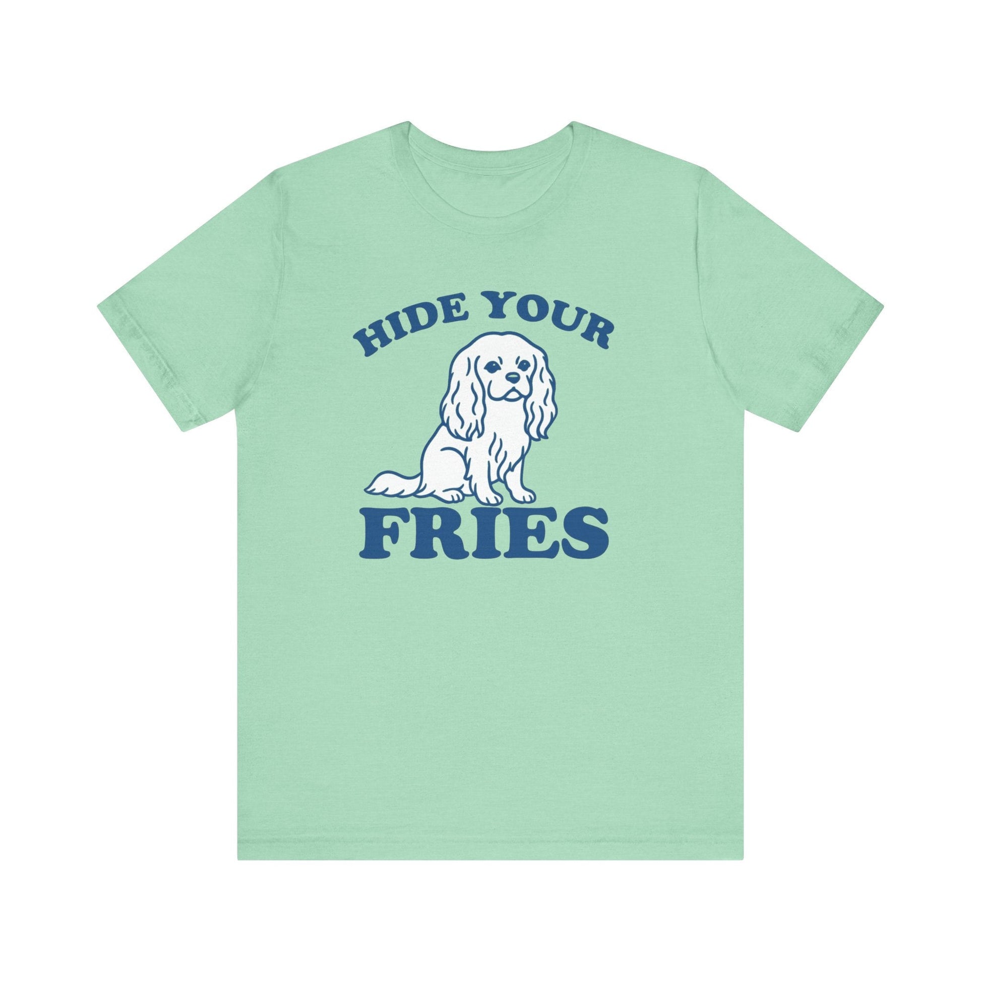 Printify T-Shirt Cavalier King Charles Fries TShirt