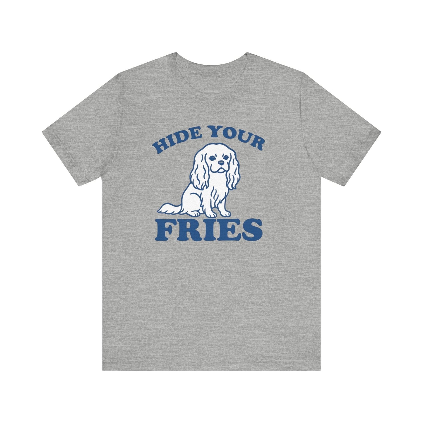 Printify T-Shirt Cavalier King Charles Fries TShirt