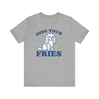 Printify T-Shirt Cavalier King Charles Fries TShirt