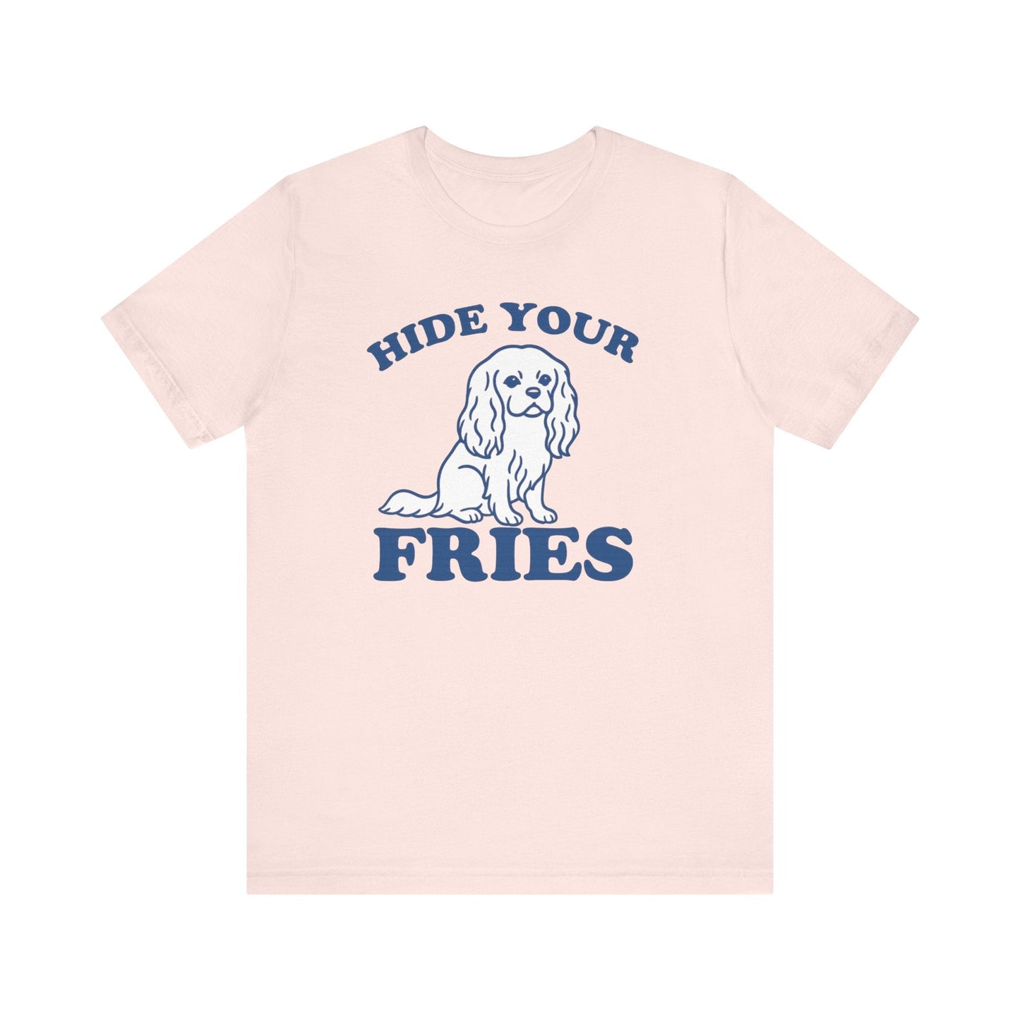 Printify T-Shirt Cavalier King Charles Fries TShirt