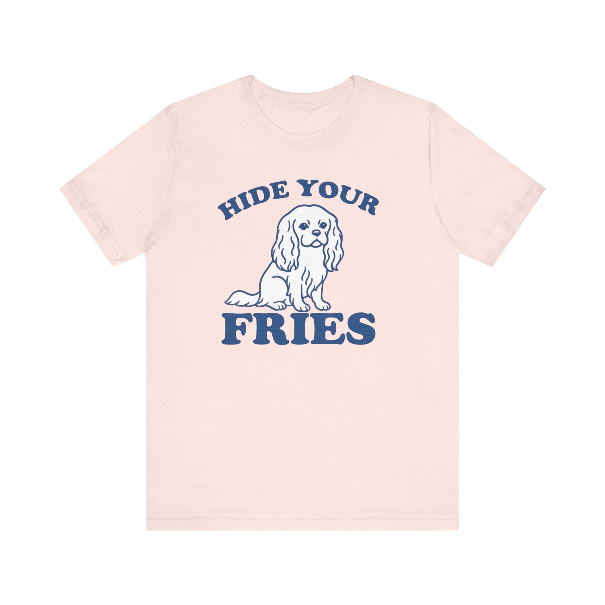 Printify T-Shirt Cavalier King Charles Fries TShirt