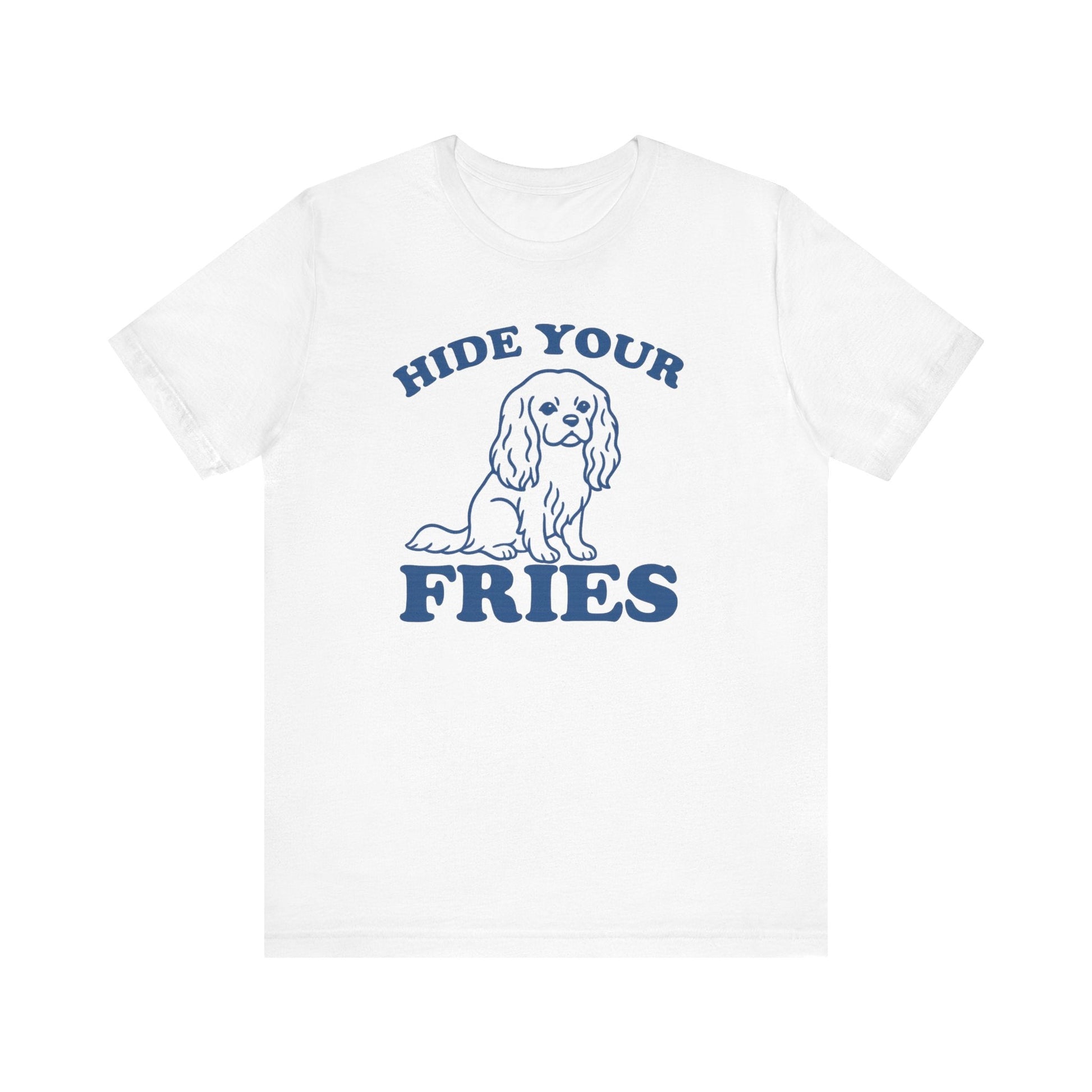 Printify T-Shirt Cavalier King Charles Fries TShirt
