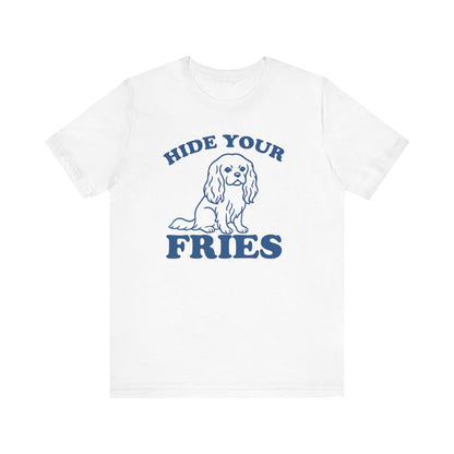 Printify T-Shirt Cavalier King Charles Fries TShirt