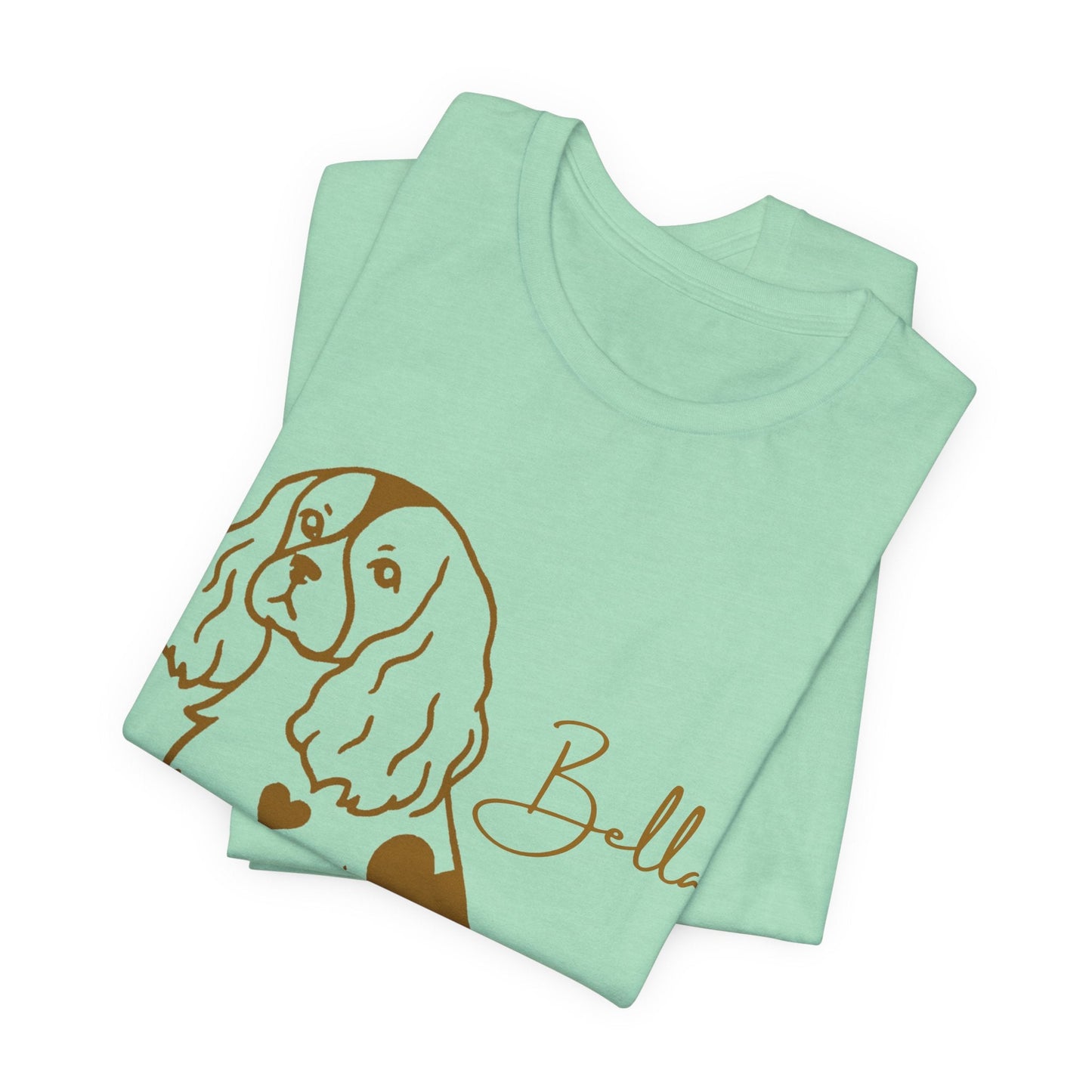 Cavalier King Charles Heart Dog TShirt