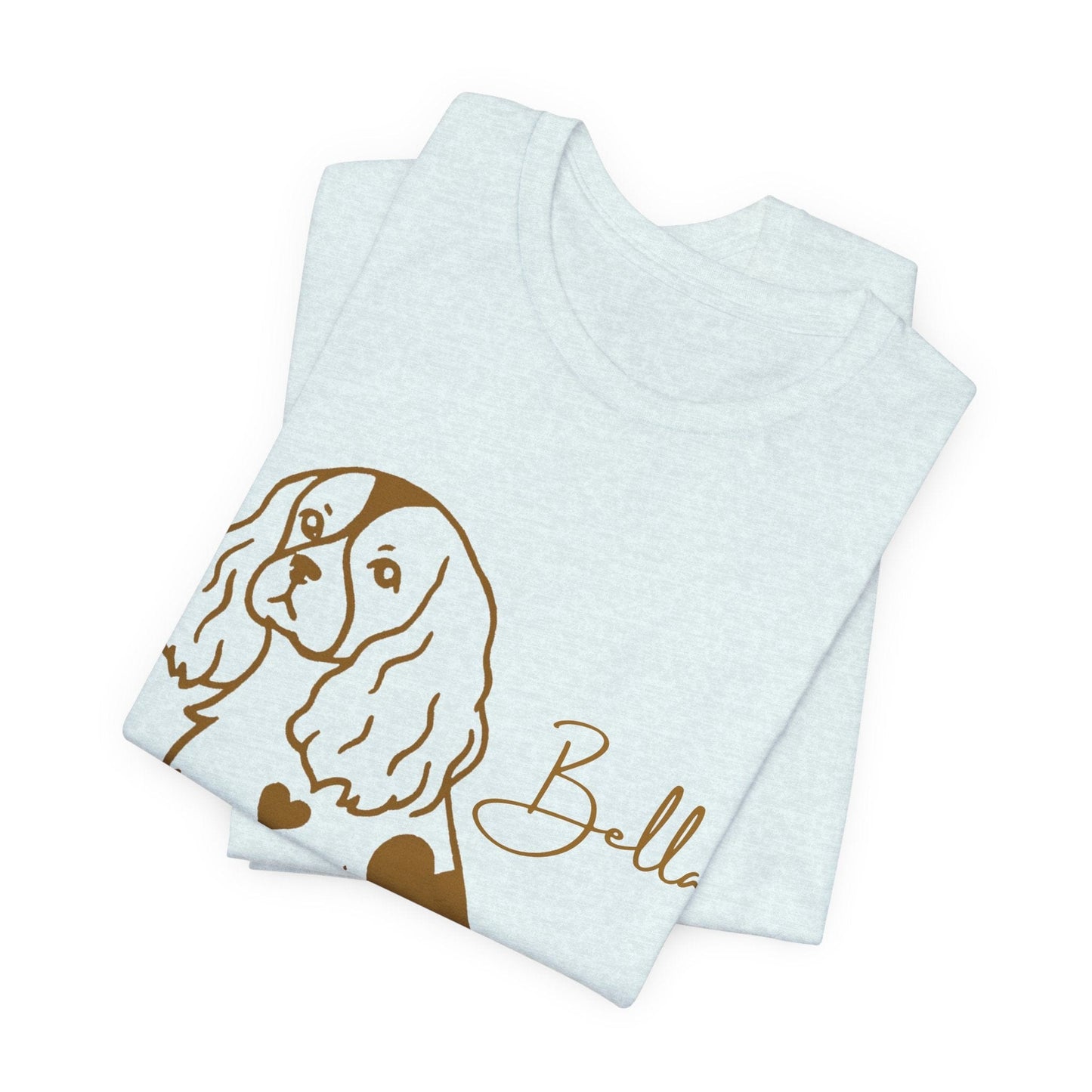 Cavalier King Charles Heart Dog TShirt