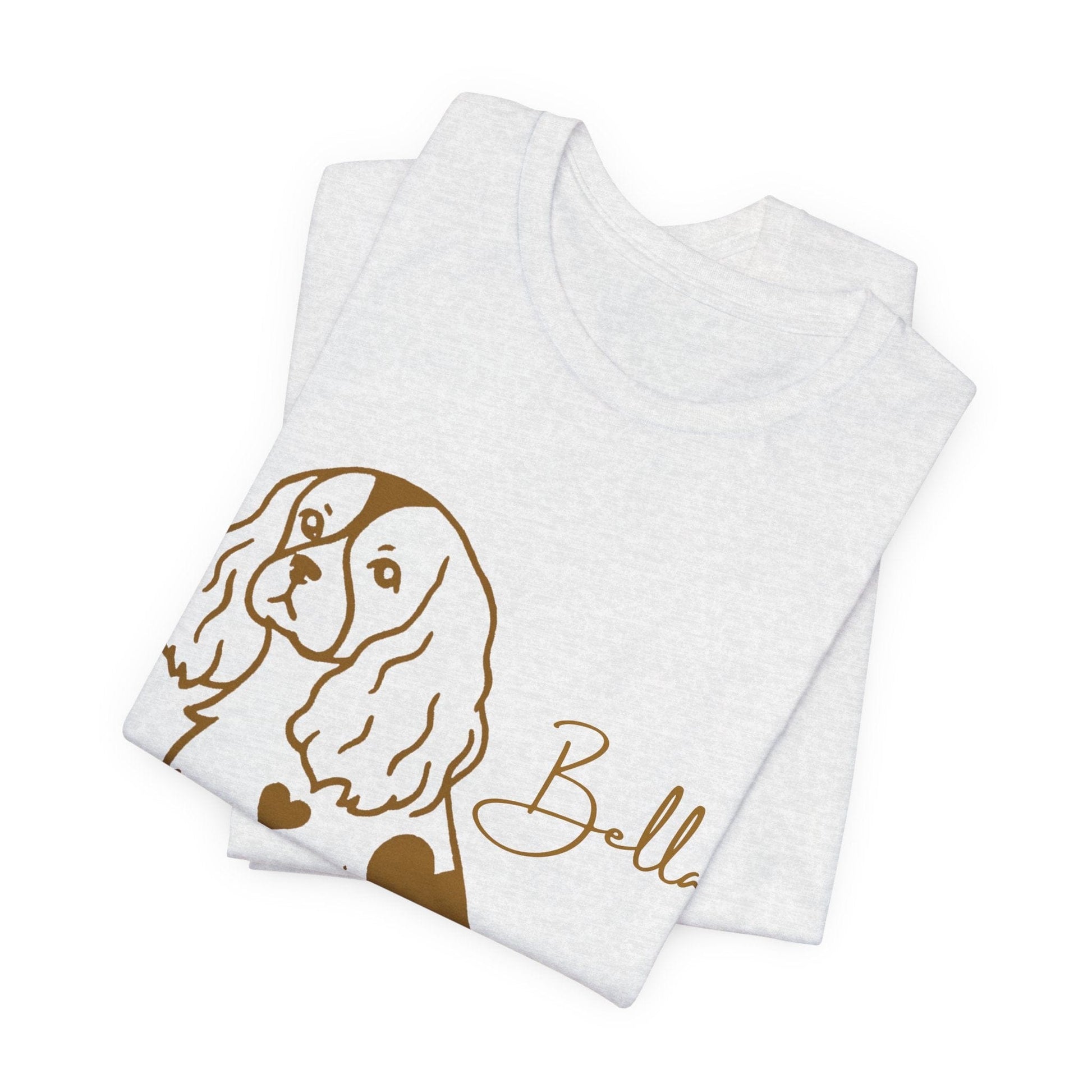 Cavalier King Charles Heart Dog TShirt
