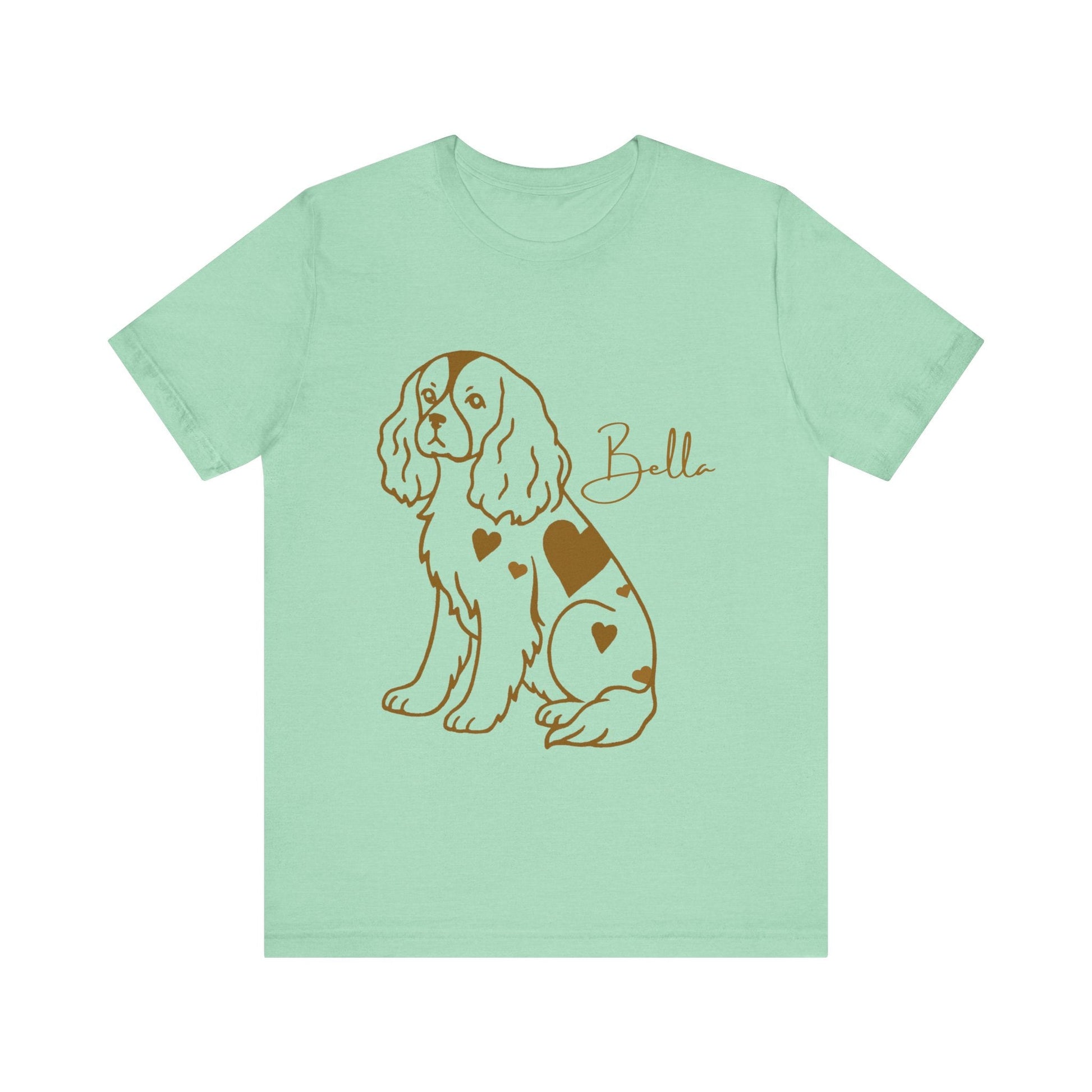 Cavalier King Charles Heart Dog TShirt